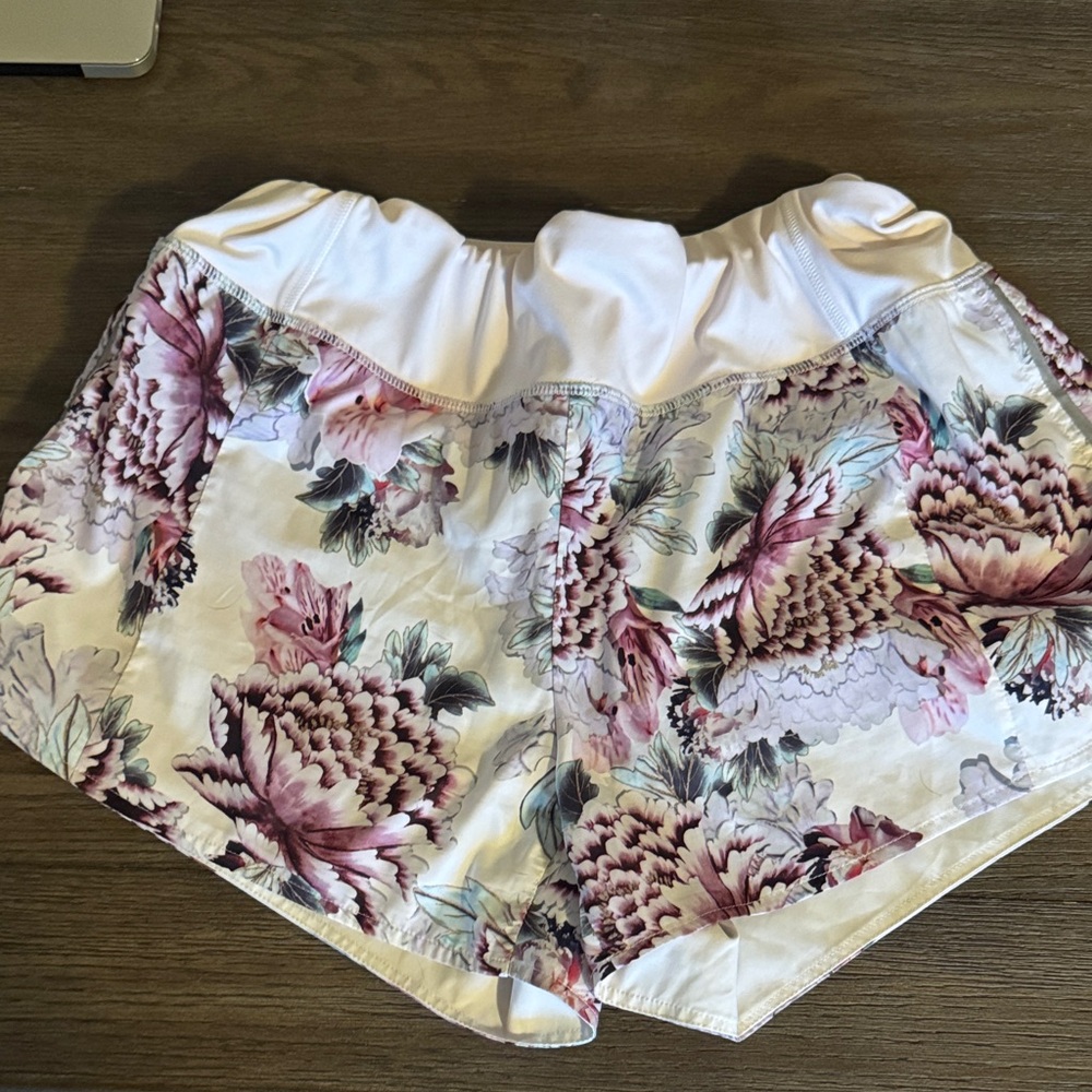 Athleta Floral Print Shorts